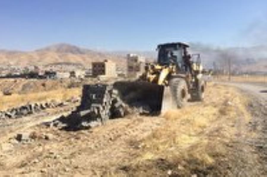 رفع تصرف ۵۷ هزار مترمربع از اراضی ملی در همدان

